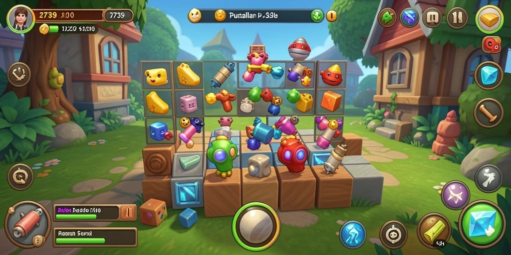Screenshot gameplay Puzzle yang menarik dari 2739.