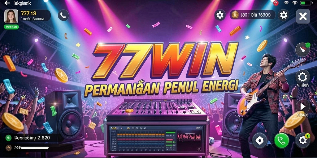 Tampilan gameplay <strong>777WIN</strong> yang dinamis dan penuh warna.