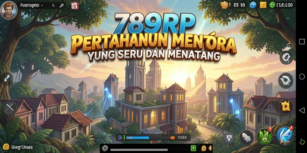 Gameplay epik dari menara pertahanan melawan gelombang musuh.