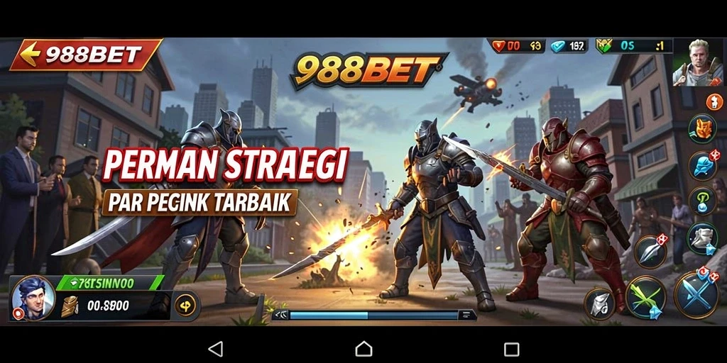 Tampilan gameplay menarik dalam 988BET yang penuh strategi dan taktik.