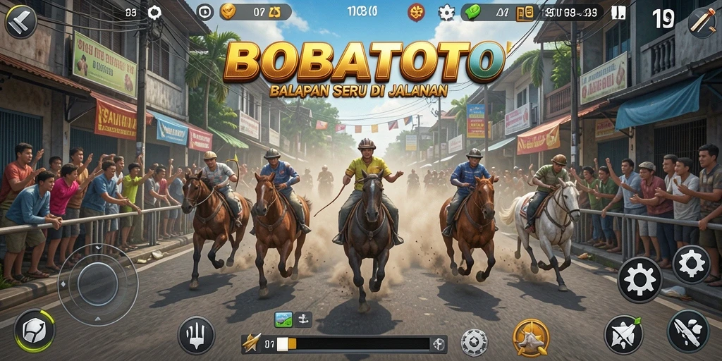 Pengalaman gameplay balap yang menegangkan dan seru di BOBATOTO.