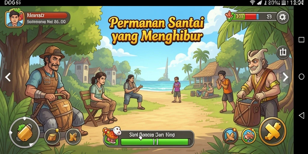Tampilan menarik dari gameplay D06 yang menyenangkan.