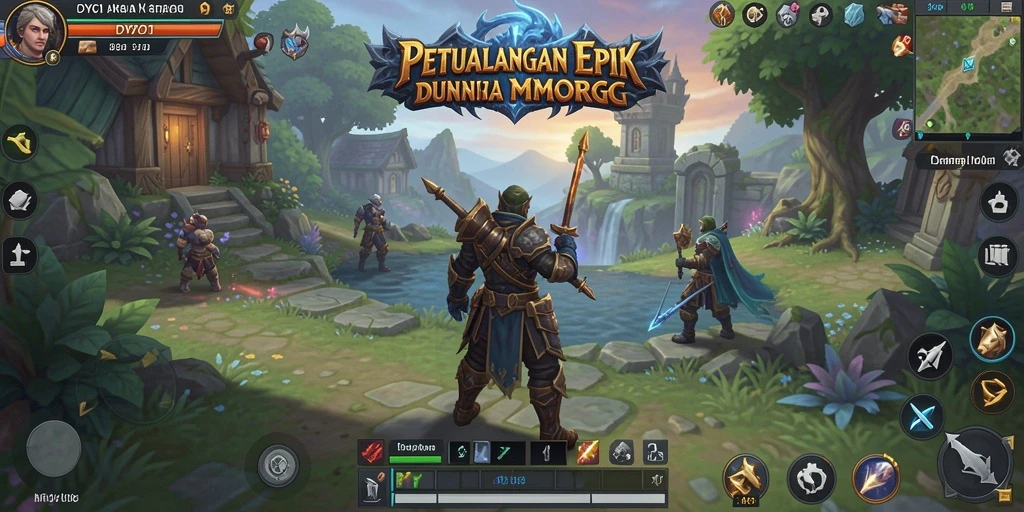 Tampilan epic dari gameplay DYO1 yang penuh aksi.