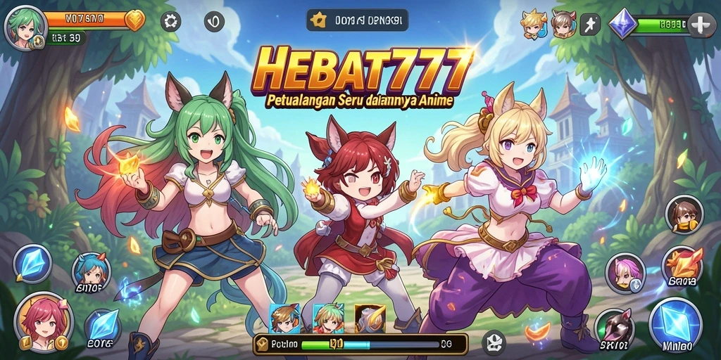 Tampilkan gameplay seru HEBAT777 di dunia anime yang penuh warna.