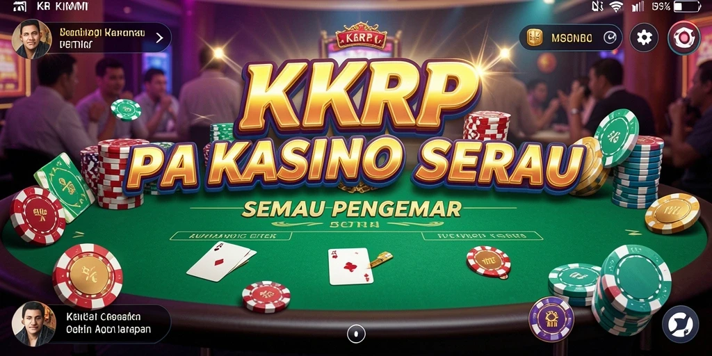Gameplay KKRP yang menarik dan mengasyikkan di dunia kasino.