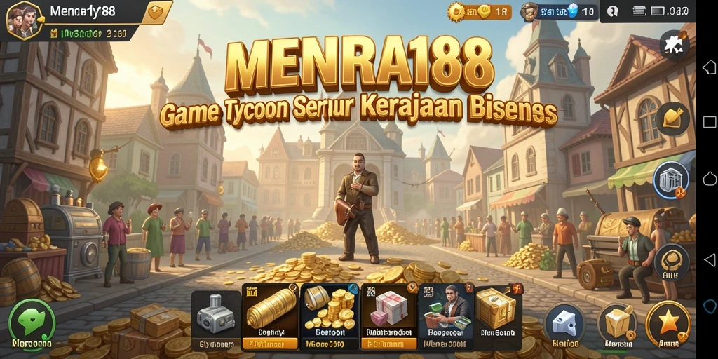 Screenshot MENARA188 menampilkan gameplay Tycoon yang menarik.