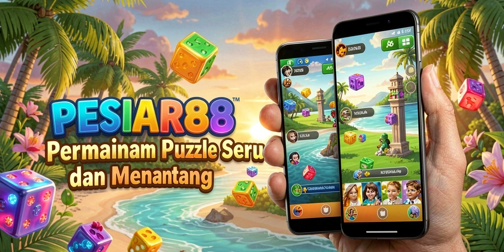 Tangkapan layar gameplay PESIAR88 yang menampilkan tantangan puzzle seru.