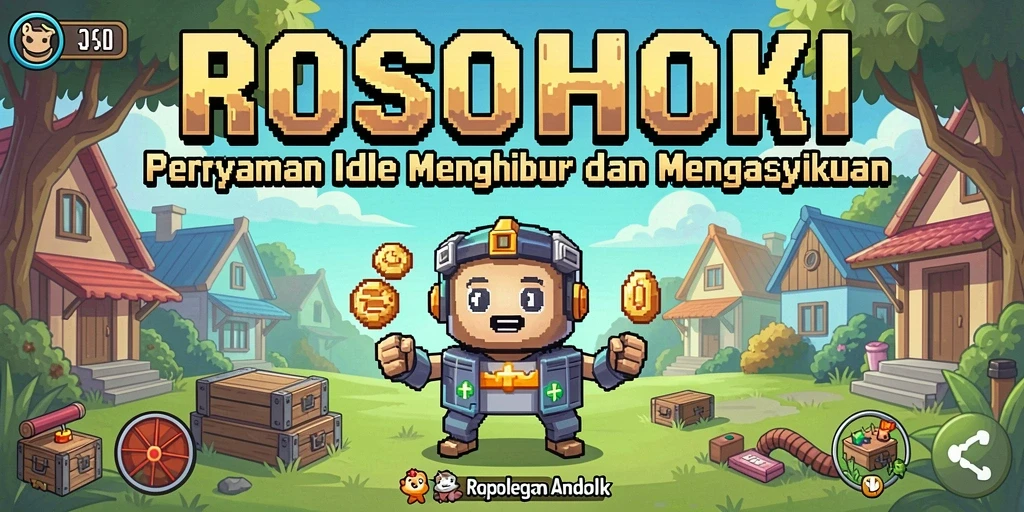 Gameplay Idle yang menarik dan mengasyikkan di ROSOHOKI.