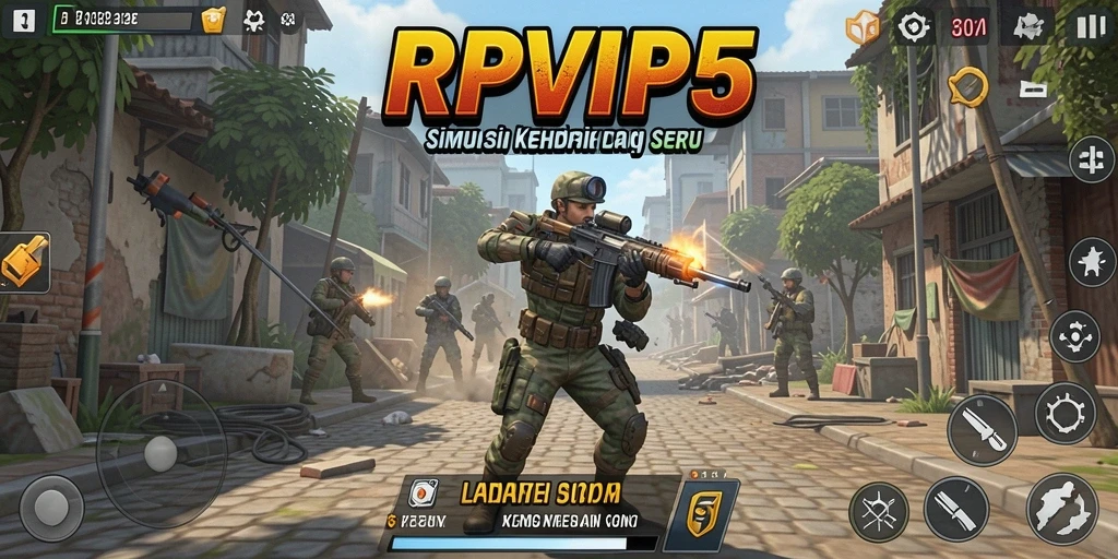Gameplay RPVIP5 yang interaktif dan menarik dalam dunia simulasi.