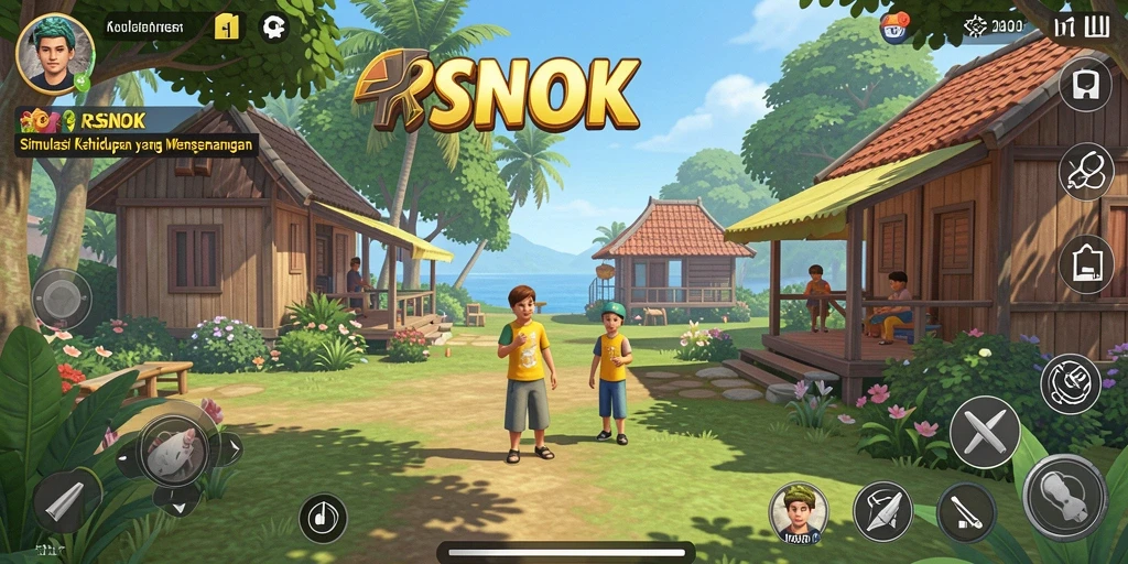 Tampilan gameplay RSNOK yang memukau dan interaktif.