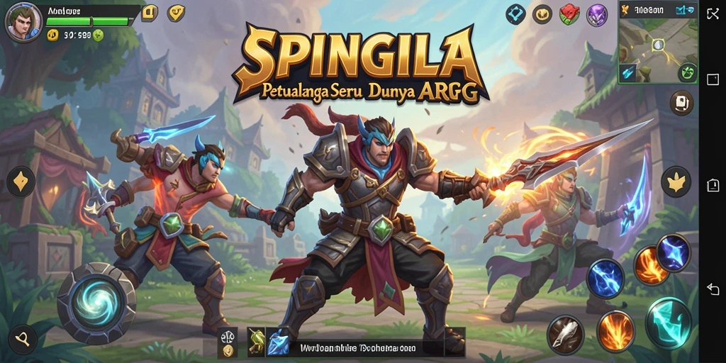 Tampilkan gameplay memukau dari SPINGILA dengan pertarungan yang seru.