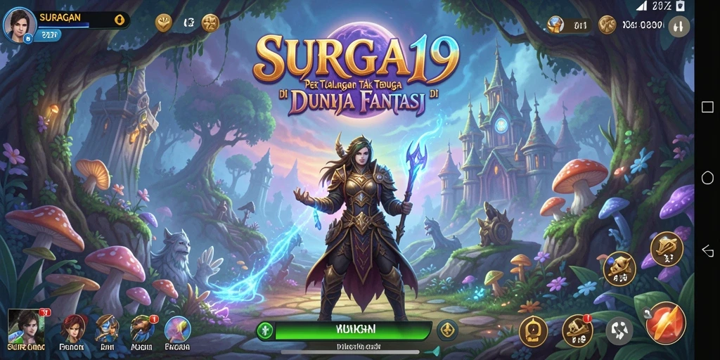 Tampilan gameplay SURGA19 dengan petualangan penuh tantangan.