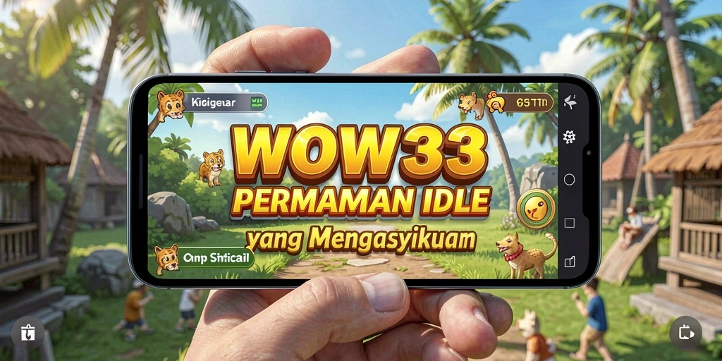 Screenshot gameplay WOW33 menampilkan pengelolaan karakter yang menarik.
